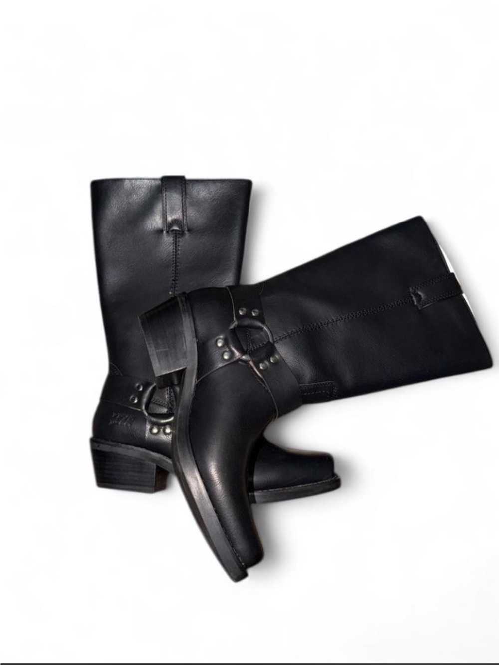 Frye & Co. Lorrie Harness Boots black